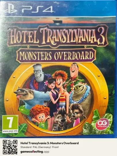 Hotel Transylvania 3: Monsters Overboard PlayStation 4, Germany box front