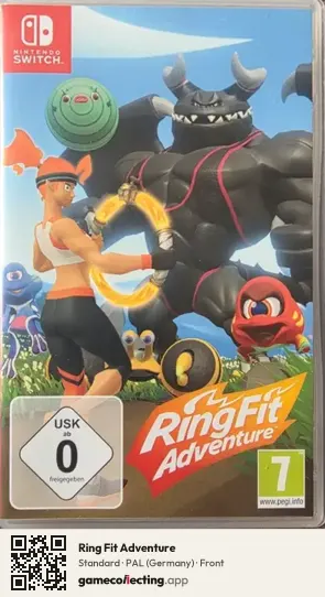 Ring Fit Adventure Nintendo Switch, Germany box front