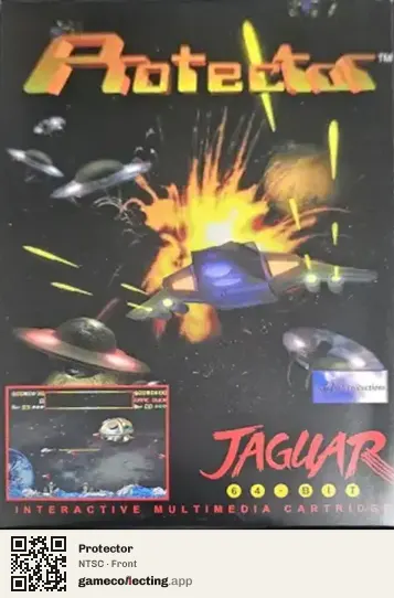 Protector Atari Jaguar, NTSC box front