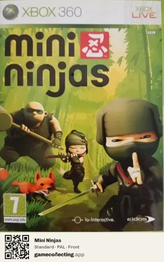 Mini Ninjas Xbox 360, PAL box front