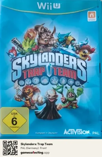 Skylanders: Trap Team Nintendo Wii U, Germany box front