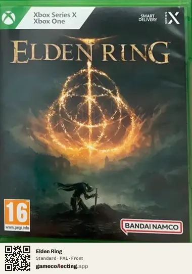 Elden Ring Xbox Series X, PAL box front