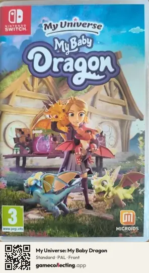 My Universe: My Baby Dragon Nintendo Switch, PAL box front