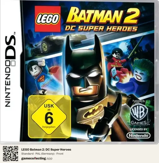 LEGO Batman 2: DC Super Heroes Nintendo DS, Germany box front
