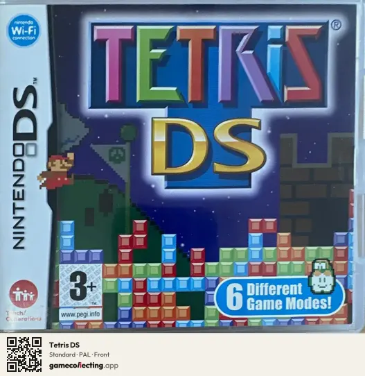 Tetris DS Nintendo DS, PAL box front