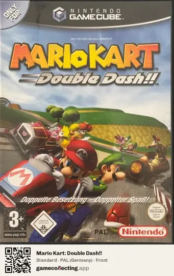 Mario Kart: Double Dash!! Nintendo GameCube, Germany box front