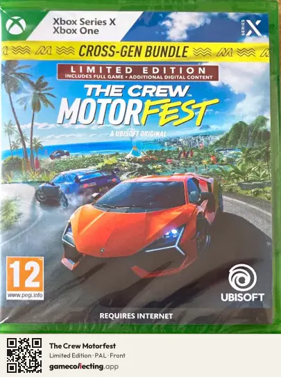 The Crew Motorfest Xbox Series X, PAL box front