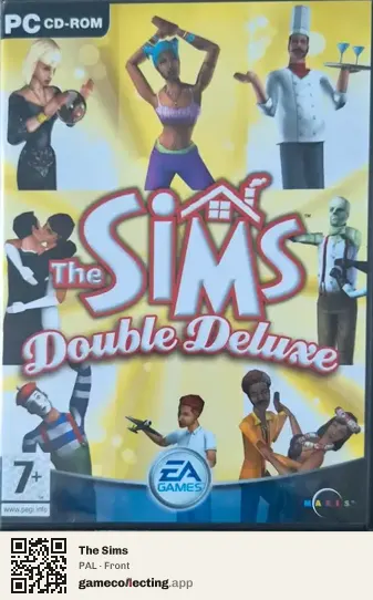 The Sims Computer, PAL box front