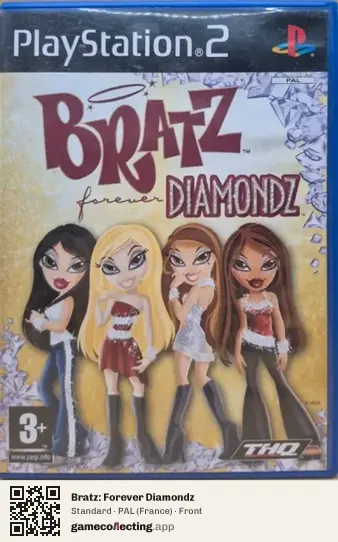 Bratz: Forever Diamondz PlayStation 2, France box front