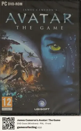 James Cameron's Avatar: The Game Computer, PAL box front