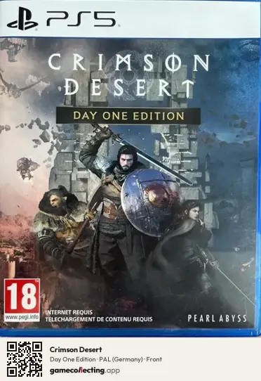 Crimson Desert PlayStation 5, Germany box front