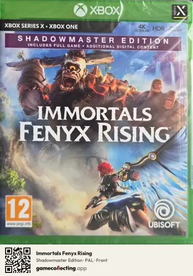 Immortals Fenyx Rising Xbox One, PAL box front
