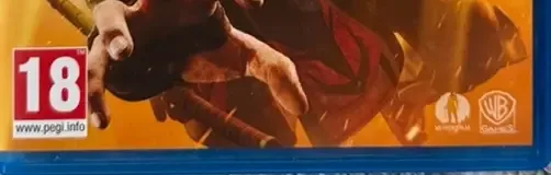 Mortal Kombat 11, the PEGI square on its front