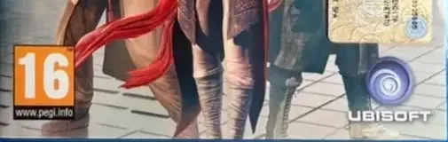 Assassin's Creed Chronicles, the PEGI square on its front