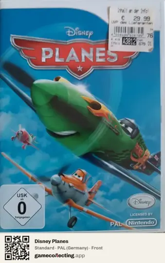 Disney Planes Nintendo Wii, Germany box front