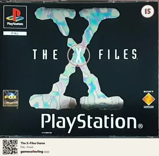 The X-Files Game PlayStation, PAL box front