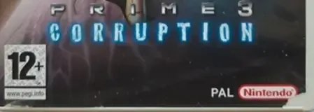 Metroid Prime 3: Corruption, the USK square on its front