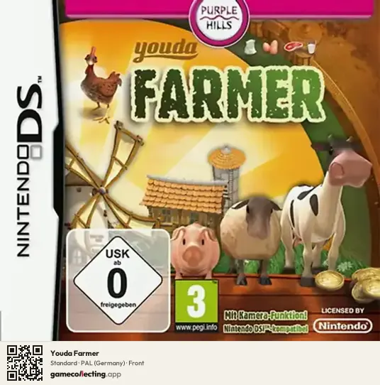 Youda Farmer Nintendo DS, Germany box front