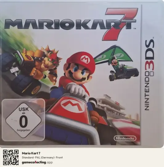 Mario Kart 7 Nintendo 3DS, Germany box front