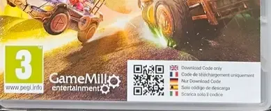 DreamWorks All-Star Kart Racing, the PEGI square on its front
