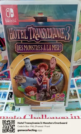 Hotel Transylvania 3: Monsters Overboard Nintendo Switch, France box front