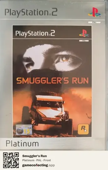 Smuggler's Run PlayStation 2, PAL box front