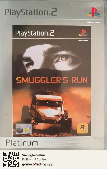 Smuggler's Run PlayStation 2, PAL box front