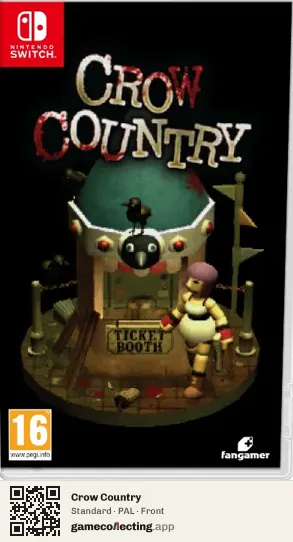 Crow Country Nintendo Switch, PAL box front