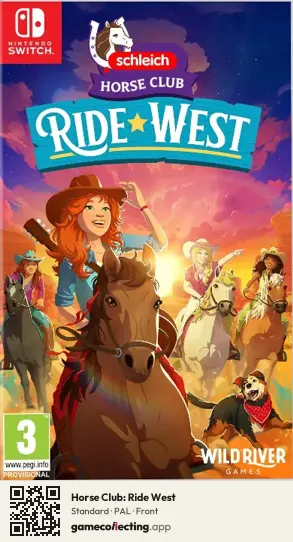 Horse Club: Ride West Nintendo Switch, PAL box front