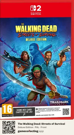 The Walking Dead: Streets of Survival Nintendo Switch 2, PAL box front
