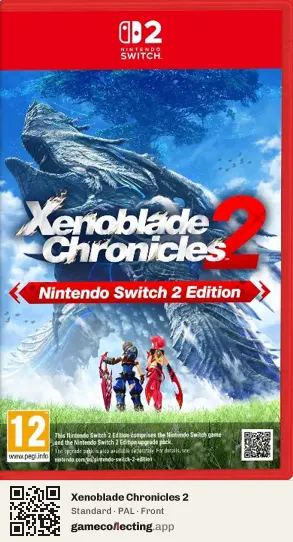 Xenoblade Chronicles 2 Nintendo Switch 2, PAL box front