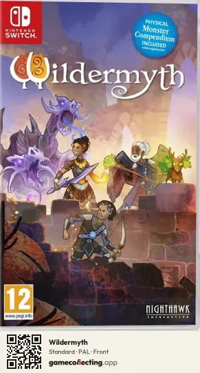 Wildermyth Nintendo Switch, PAL box front