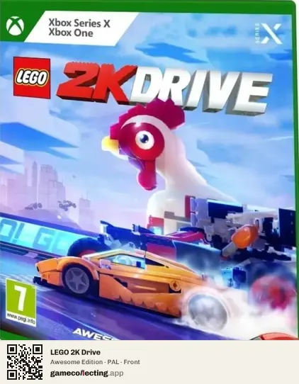 LEGO 2K Drive Xbox Series X, PAL box front