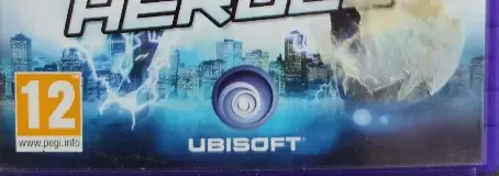 PowerUp Heroes, the USK square on its front