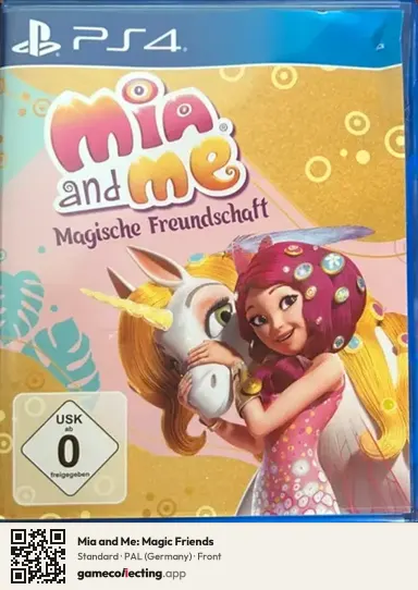 Mia and Me: Magic Friends PlayStation 4, Germany box front