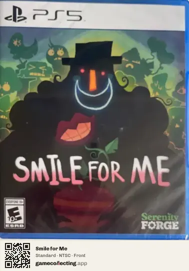 Smile for Me PlayStation 5, NTSC box front