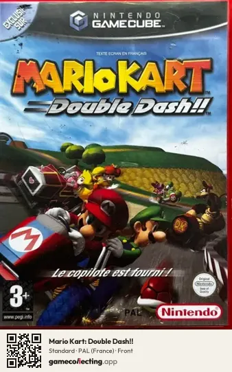Mario Kart: Double Dash!! Nintendo GameCube, France box front