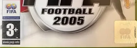 FIFA Soccer 2005, the PEGI square on its front