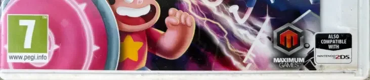Cartoon Network: Battle Crashers, the PEGI square on its front