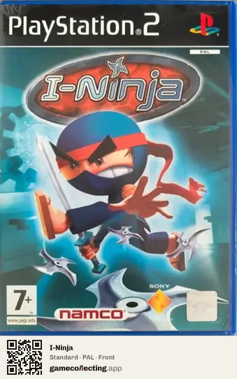 I-Ninja PlayStation 2, PAL box front