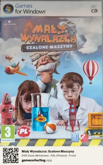 Mały Wynalazca: Szalone Maszyny Computer, Poland box front