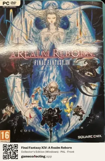 Final Fantasy XIV: A Realm Reborn Computer, PAL box front
