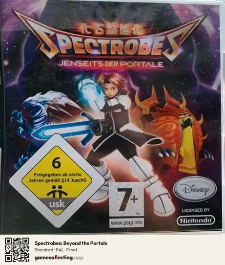 Spectrobes: Beyond the Portals Nintendo DS, PAL box front