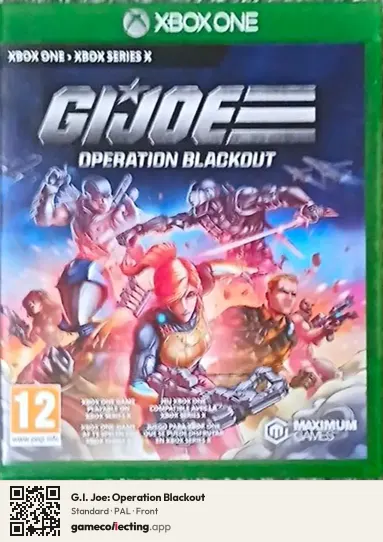 G.I. Joe: Operation Blackout Xbox One, PAL box front