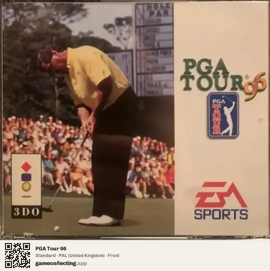 PGA Tour 96 3DO Interactive Multiplayer, United Kingdom box front