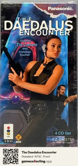 The Daedalus Encounter 3DO Interactive Multiplayer, NTSC box front