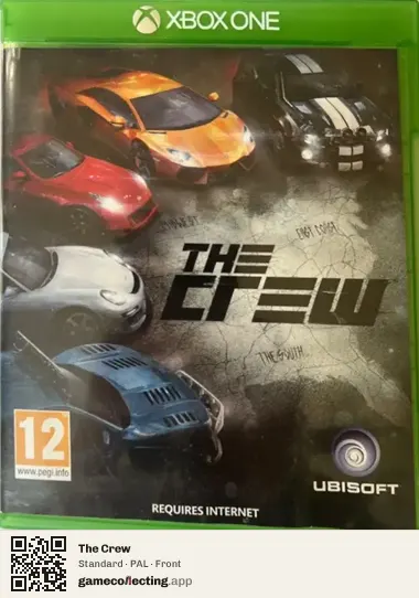 The Crew Xbox One, PAL box front