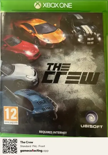 The Crew Xbox One, PAL box front