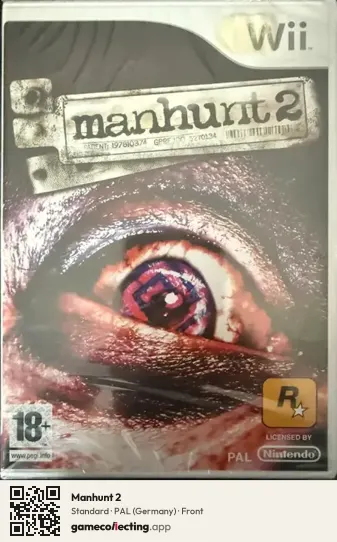 Manhunt 2 Nintendo Wii, Germany box front