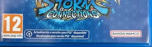 Naruto x Boruto: Ultimate Ninja Storm Connections, the PEGI square on its front